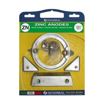 Volvo Penta Anode kit 290 C Duo Prop in zink met hardware, Ophalen of Verzenden, Nieuw, Motor en Techniek, Zeilboot of Motorboot