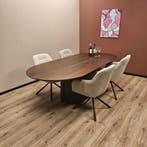 Eettafel Cuba Mangohout | Ovaal |OPHEFFINGS UITVERKOOP, Ophalen, Japandi, 100 tot 150 cm, Vijf personen of meer