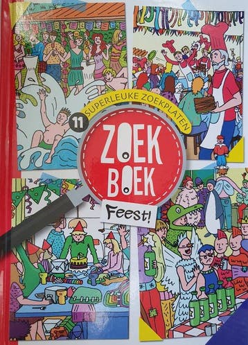 Zoekboek Feest! - Eline, Verzenden, Gelezen