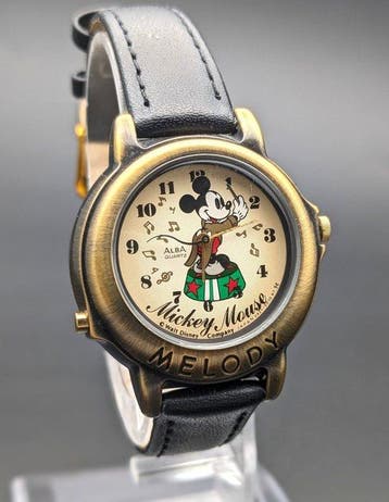 Seiko - ALBA Melody Mickey Mouse - Musical Watch - Zonder