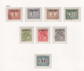 Nederland 1913/2003 - Dienstzegels - Armenwet - Cour de, Postzegels en Munten, Postzegels | Nederland, Gestempeld