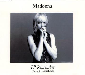 Madonna - Ill Remember (Theme From With Honors), Ophalen of Verzenden, Gebruikt