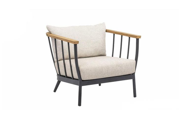 Apple Bee Condor loungestoel Black |, Tuin en Terras, Tuinsets en Loungesets, Ophalen of Verzenden