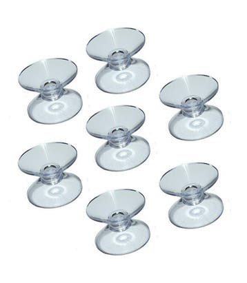 Set van 60 pvc zuignappen dubbel (30 mm), Ophalen of Verzenden, Nieuw
