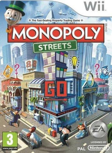 Monopoly Streets (German) [Wii], Spelcomputers en Games, Games | Nintendo Wii, Ophalen of Verzenden, Zo goed als nieuw