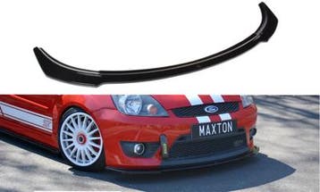 Voorspoiler Ford Fiesta ST Mk6 Glans Zwart, Ophalen of Verzenden, Nieuw