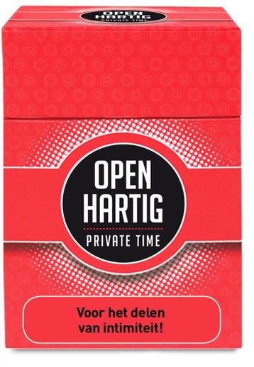 Openhartig - Private Time | Open Up! - Gespreksstarters, Hobby en Vrije tijd, Verzenden, Nieuw