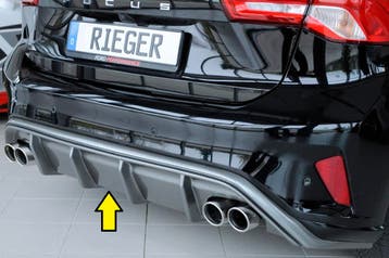 Diffuser | geschikt voor Ford | Focus IV ST-Line / ST 2018-, Verzenden, Nieuw, Ford