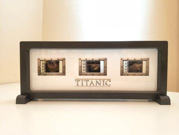 LightBoxFrame Frame met 3 verlichte 35 mm filmcellen uit, Nieuw