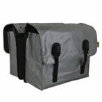 Beck Dubbele Fietstas Classic Zilver, Verzenden, Nieuw