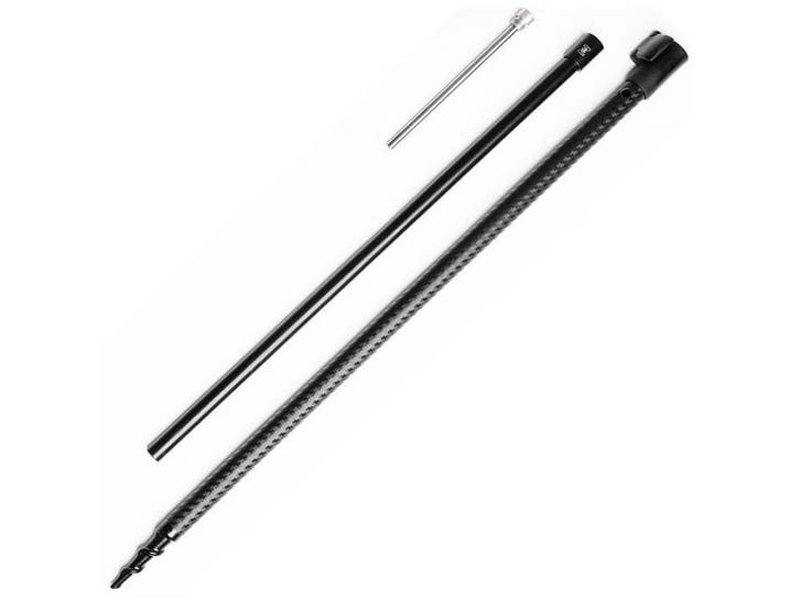 Carbon Drill Bankstick 50-90 cm - Karper XL, Watersport en Boten, Hengelsport | Karpervissen, Overige typen, Nieuw, Verzenden