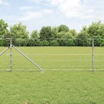 vidaXL Afrasteringspaal Gegalvaniseerd 50 x 0,8 m Staal, Verzenden, Nieuw, IJzer