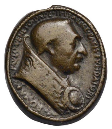 Italië. Historical Medal Paul II, 1468, Peace achieved