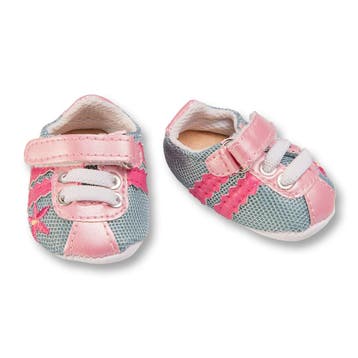 Heless Poppen Schoenen blauw / rose sneakers 38/45 Cm, Ophalen of Verzenden, Nieuw