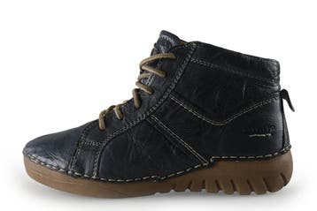 Josef Seibel Enkellaarzen in maat 38 Blauw, Kleding | Dames, Schoenen, Lage of Enkellaarzen, Zo goed als nieuw, Josef Seibel, Verzenden