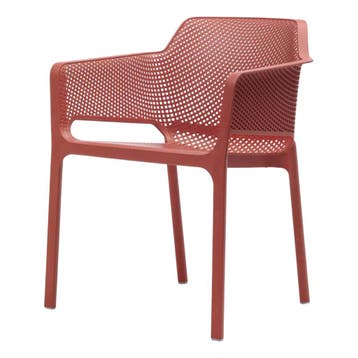 Nardi Net dining Corallo - Diningstoel 58.5×60.5×80 cm, Nieuw