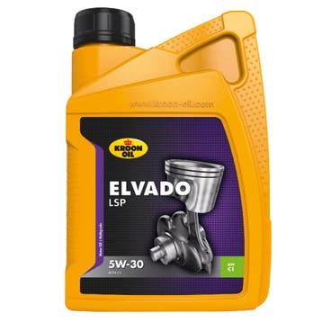 Kroon Elvado LSP 5W 30 1 Liter, Auto diversen, Onderhoudsmiddelen, Ophalen of Verzenden