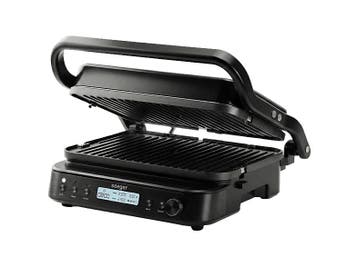 Seeger -   Contactgrill Zwart, Witgoed en Apparatuur, Contactgrills, Verzenden, Nieuw