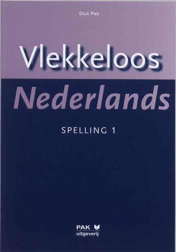 Vlekkeloos Nederlands 1 Spelling 9789077018156, Boeken, Verzenden, Zo goed als nieuw
