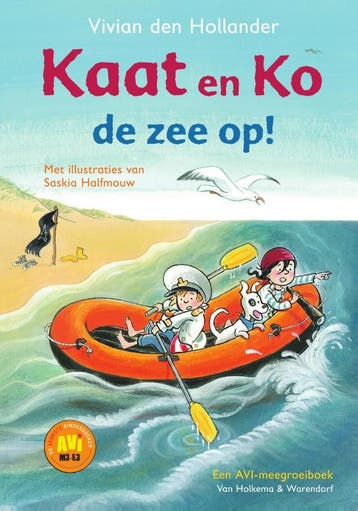Kaat en Ko de zee op! / Piraat Kaat / 2 - Vivian den, Verzenden, Zo goed als nieuw, Vivian den Hollander