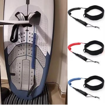 Surf leash tailleband 304 cm verstelbaar voor SUP en surf, Watersport en Boten, Windsurfen, Verzenden, Nieuw