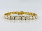 Armband - 14 karaat Geel goud - 30.45ct. tw. Diamant, Nieuw