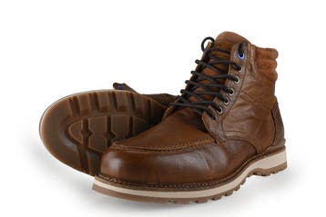 Travelin Veterboots in maat 45 Cognac, Overige kleuren, Verzenden, Boots, Zo goed als nieuw
