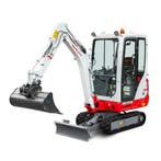 Takeuchi TB 320 NIEUW!! bouwjaar 2026 minigraver, Zakelijke goederen, Machines en Bouw | Kranen en Graafmachines, Ophalen, Graafmachine