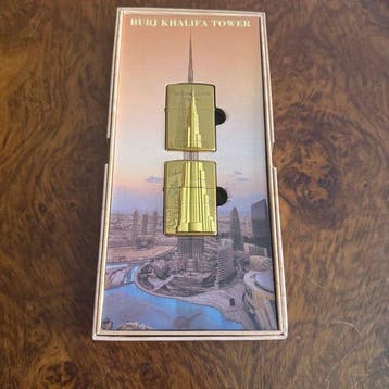 Zippo - Burj Khalifa Tower - Aansteker - Messing - (2), Nieuw