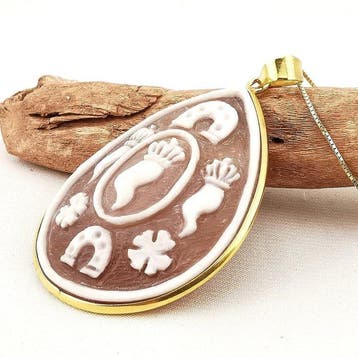 Argento 925 - Cameo - Handmatig toegevoegd., Verzamelen