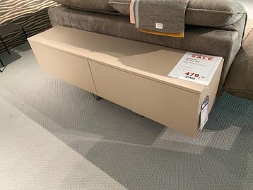 Arinta Tv- meubel, Ophalen, 150 tot 200 cm, Nieuw, Minder dan 100 cm
