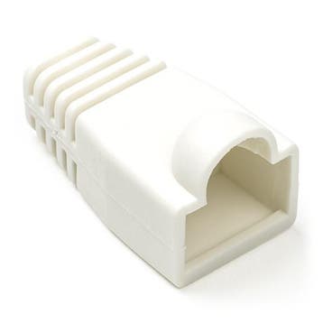 RJ45 tule | Nedis (Per stuk, Knikbescherming, Wit), Verzenden, Nieuw