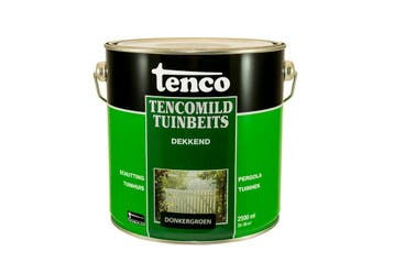 Tenco tencomild tuinbeits dekkend 2,5 liter, donkergroen,, Verzenden, Nieuw