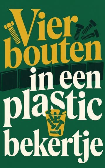 Vier Bouten In Een Plastic Bekertje | Waries B.V. | Nieuw, Ophalen of Verzenden, Nieuw, Waries B.V.