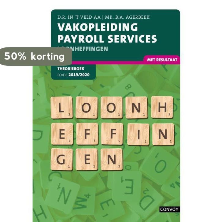 Vakopleiding Payroll Services Theorieboek 2019-2020, Boeken, Wetenschap, Gelezen, Verzenden