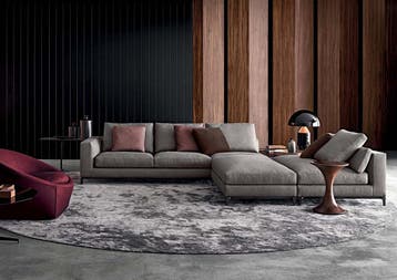 GEZOCHT: Minotti Andersen — Direct Inkoop, Ophalen of Verzenden, Nieuw, Design Bank Bankstel Zetel Minotti