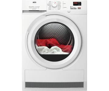 AEG TR7AACHEN droger warmtepomp met 8 kg. vulgewicht599, Ophalen of Verzenden, Nieuw, Overige typen, Anti-kreukfase