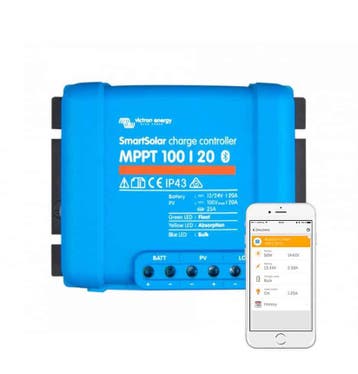 Victron SmartSolar MPPT 100/20, Ophalen of Verzenden, Nieuw