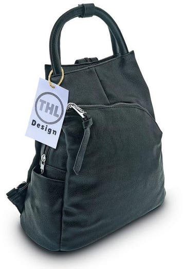 THL Design Dames Rugzak  Kleine Rugtas Soepel Materiaal, Overige merken, Verzenden, 25 tot 40 cm, Nieuw