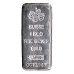 1 kilogram - Zilver .999 - 1 Kilo 999 Fine Silver Bar Pamp, Postzegels en Munten