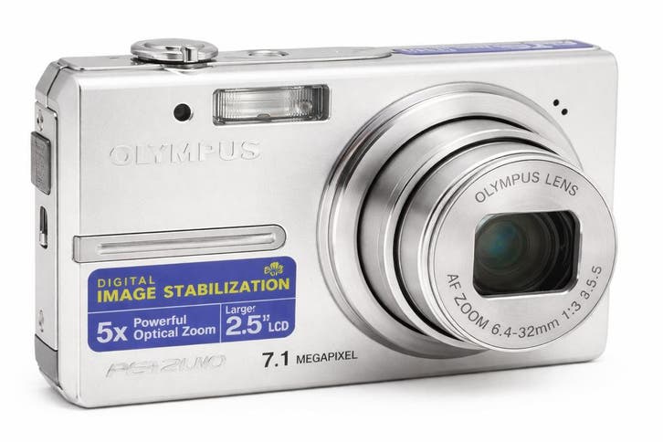 Olympus FE-240 Digitale Compact Camera - Zilver, Audio, Tv en Foto, Fotocamera's Digitaal, Zo goed als nieuw, Verzenden