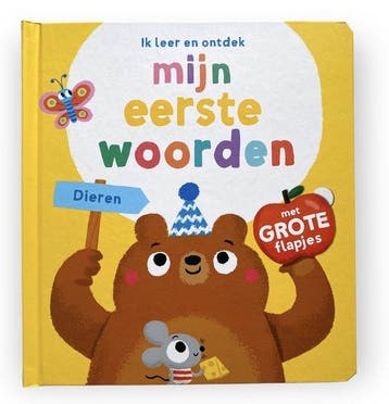 Ik leer en ontdek mijn eerste woorden over DIEREN - Flapjes, Verzenden, Gelezen