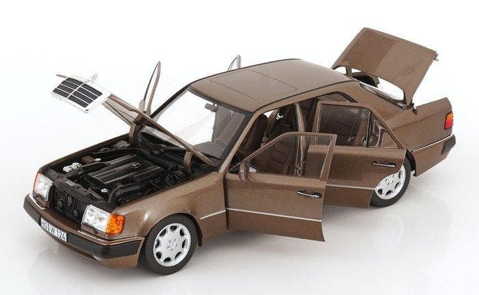 Norev 1:18 - Modelauto - Mercedes-Benz 500 E W124 - 1990 -, Hobby en Vrije tijd, Modelauto's | 1:5 tot 1:12