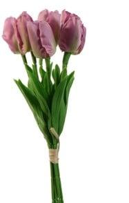 Tulpen Lavendel Zijden Merk: PURE 33 cm Bundel 5 stuks, Ophalen of Verzenden, Nieuw