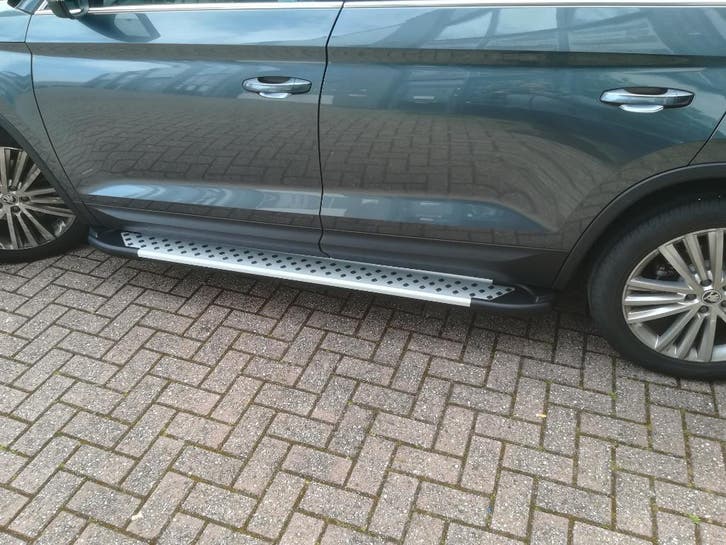 Kodiaq Karoq Treeplanken Skoda Sidesteps Runningboards, Auto diversen, Auto-accessoires, Nieuw, Ophalen of Verzenden