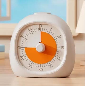Visuele Timer 60 Min – Stille Countdown Klok Focus, Verzenden, Nieuw