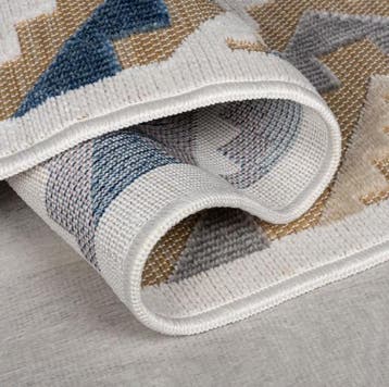 2dekans | Flair Rugs Plaza Zion Buitenkleed Grijs – 160 x, Ophalen of Verzenden, Zo goed als nieuw, Grijs