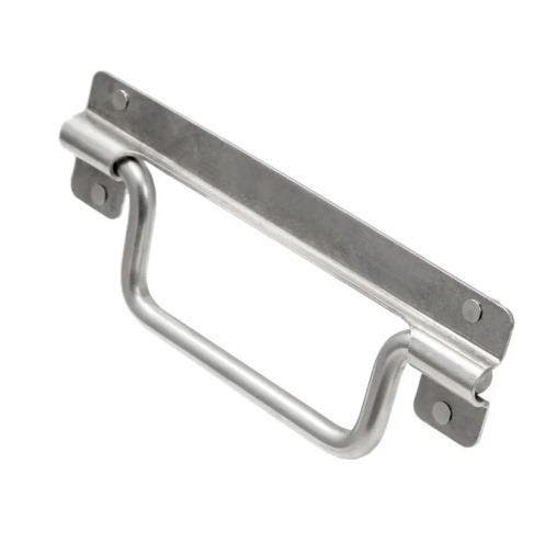 Metalen opbouw handgreep - 16 x 4 cm, Doe-het-zelf en Verbouw, Hang- en Sluitwerk, Overige typen, Nieuw, IJzer, Ophalen of Verzenden