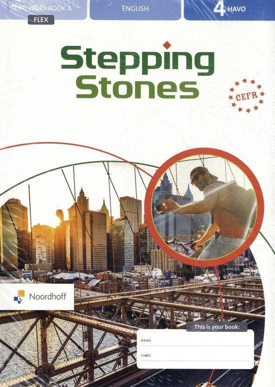 9789001736194 Stepping Stones set 4 havo english flex tex..., Boeken, Schoolboeken, Zo goed als nieuw, Verzenden