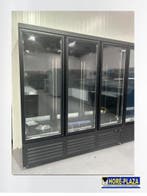 CombiSteel 3-Deurs Glasdeur Koelkast Zwart, Nieuw zonder verpakking